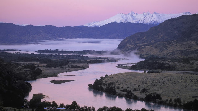 Baker River In The Chilean Patagonia HD Wallpaper