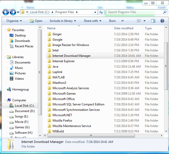 Proses retak idm di win7 32 bit