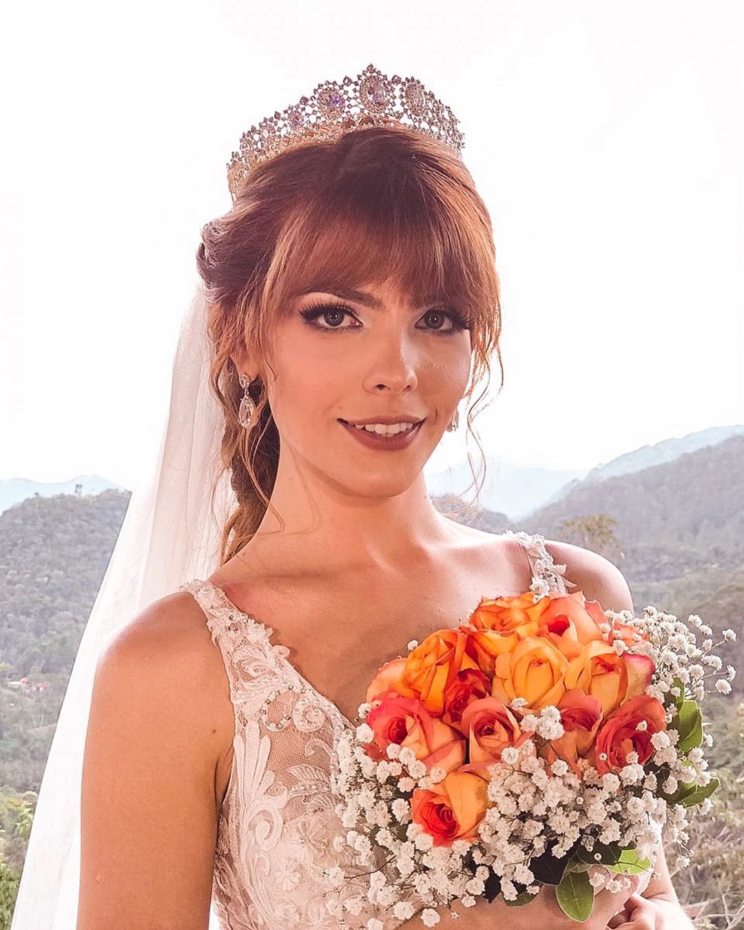 Náthalie de Oliveira - Most Beautiful Transgender Bride Wedding Dress Instagram