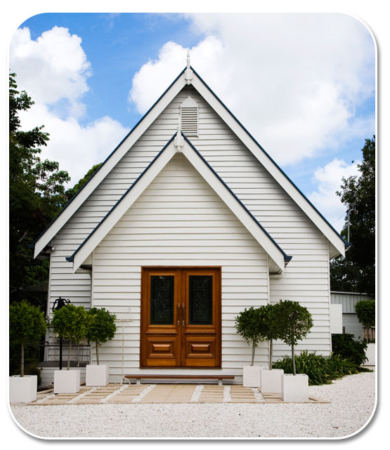 Little White Wedding Church