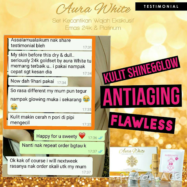 AuraWhite 24K Gold Skincare Murah