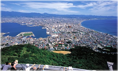 Mt Hakodate at Day