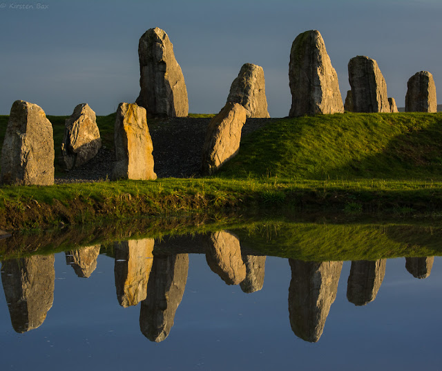Piedras simulando megalitos