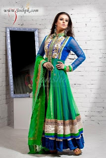 Mansha Latest Frocks Collection 2013 For Spring