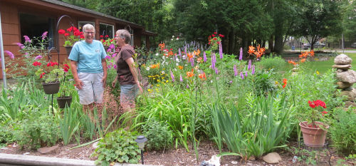 flower garden