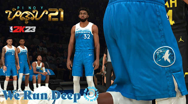 NBA 2K23 Minnesota Timberwolves 2024 City Edition Jersey