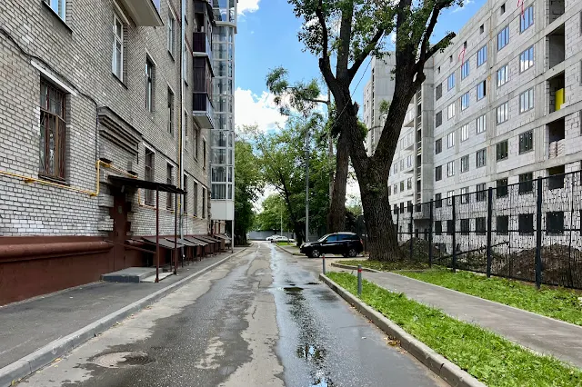 улица Панфилова, дворы