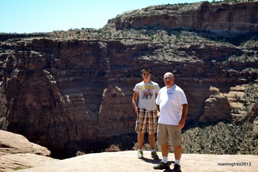 Still at the top of the canyon