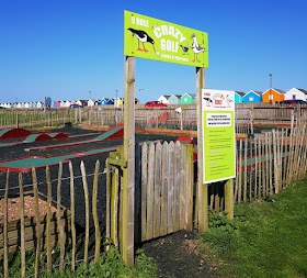 Crazy Golf course at the Boating Lake in Southwold, Suffolk