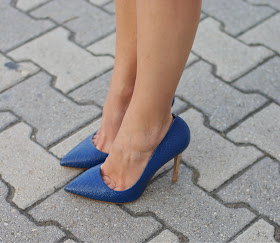 Sergio Levantesi shoes, blue pumps, Fashion and Cookies, fashion blogger