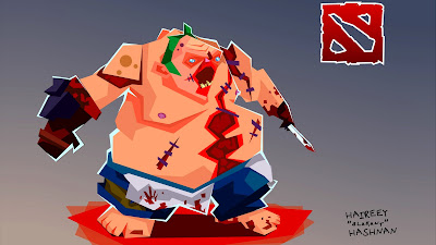 Download Kumpulan Wallpaper Pudge DOTA 2 Paling Keren