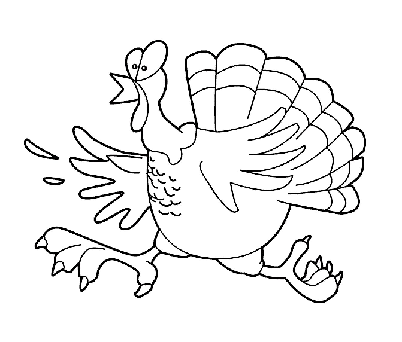Thanksgiving Coloring Print 10
