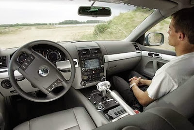 A  BMW 5 Series Driverless Cars