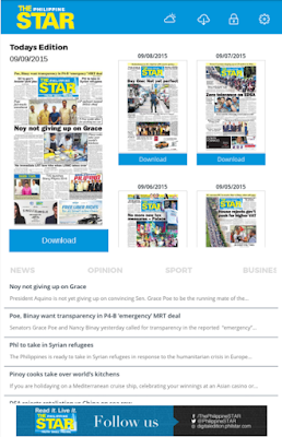 Philippine STAR for Android app free download images2