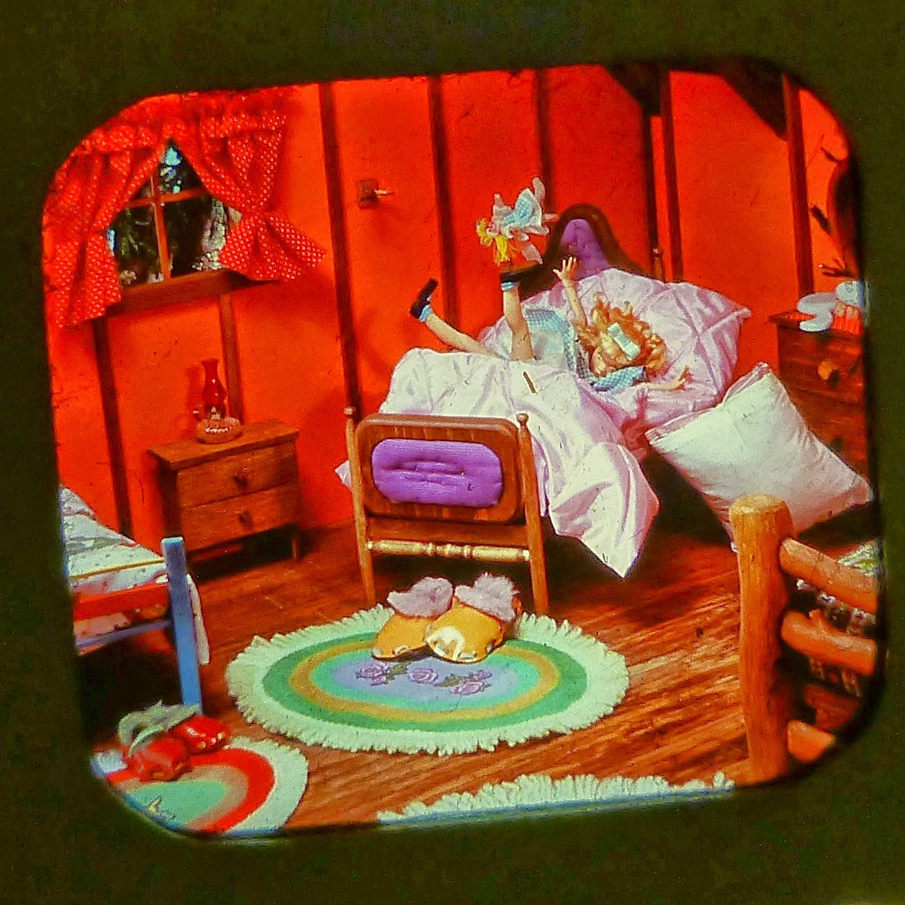  Goldilocks and The Three Bears - Classic Clay Figure Art -  ViewMaster - 3 Reel Set - 21 3D Images : Toys & Games