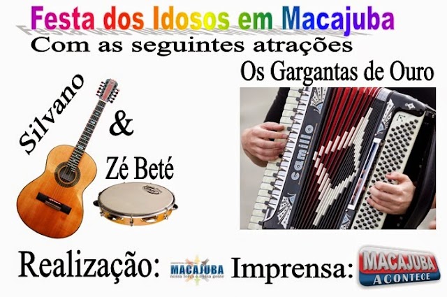 Festa dos Idosos em Macajuba