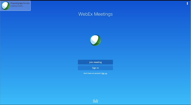 Apps for android : Cisco WebEx Meeting