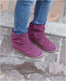 Lemaré Otto boots, suede wedge boots