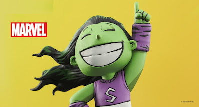 She-Hulk Animated Marvel Mini Statue by Skottie Young x Gentle Giant