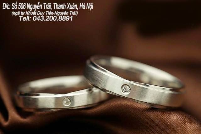 nhẫn cưới hà nội đẹp rẻ, các mẫu nhẫn cưới uy tín, nhẫn cưới skymond chất lượng cao