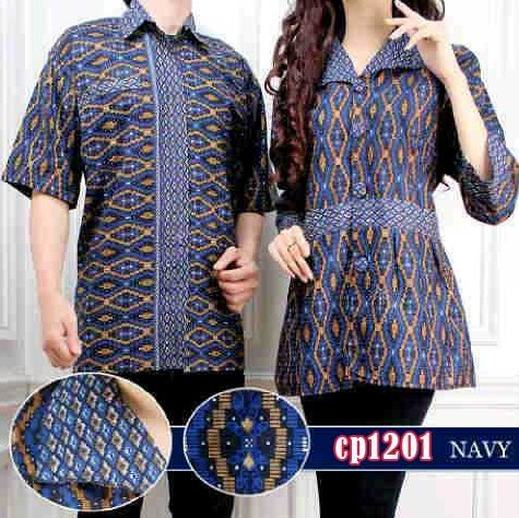 18 Contoh Baju  Batik  Couple  Modis Lengan Panjang Untuk Remaja 