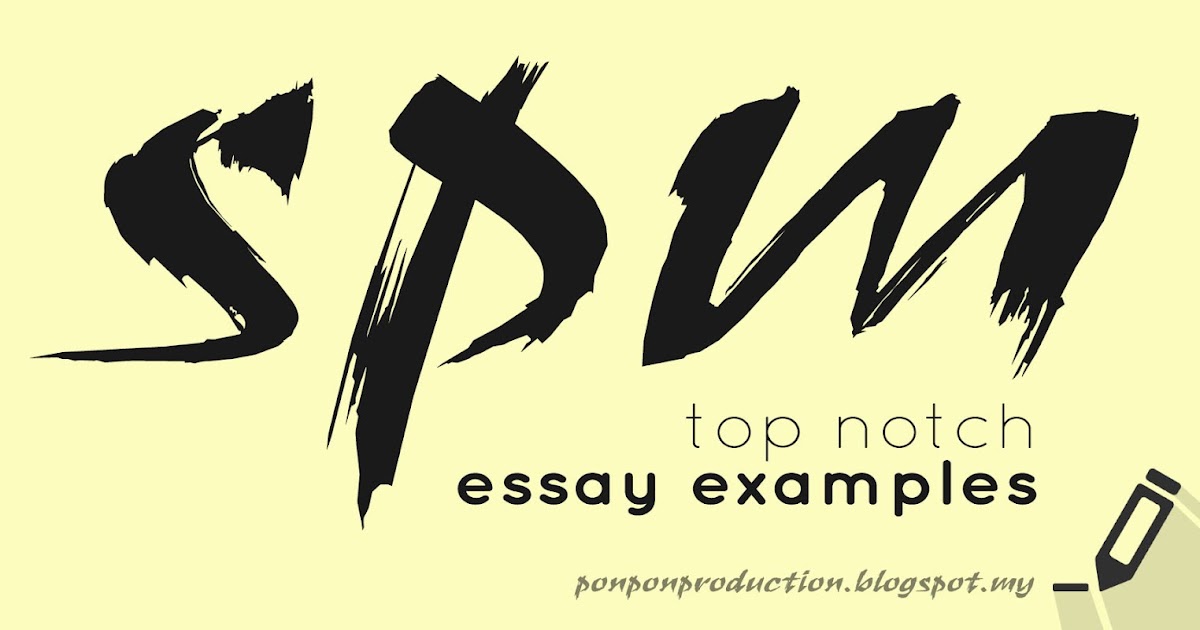 Soalan Essay English Spm - New Sample c