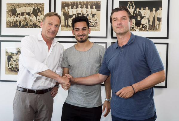 Ooops Man United Target Ilkay Gundogan Extends Dortmund Contract