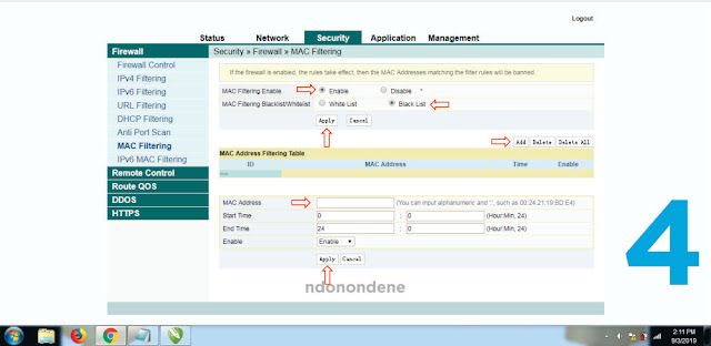 Cara Blokir MAC Address Wifi Di Indihome Fiber Dan TP-LINK WR840N.