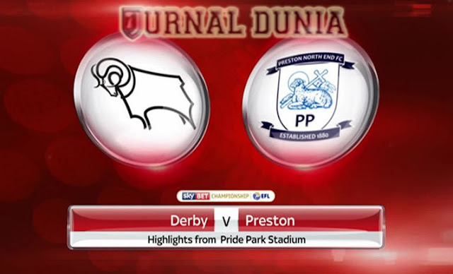 Prediksi Derby vs Preston, Sabtu 26 Desember 2020 Pukul 22.00 WIB