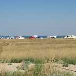 Палаточный городок на Бакальской косе