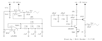 Low Frequency Sinewave Generators