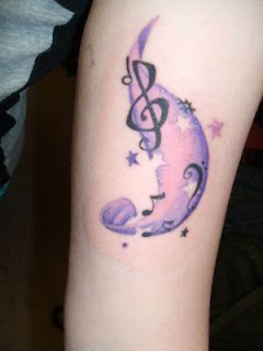 Music Notes Tattoos, Tattooing