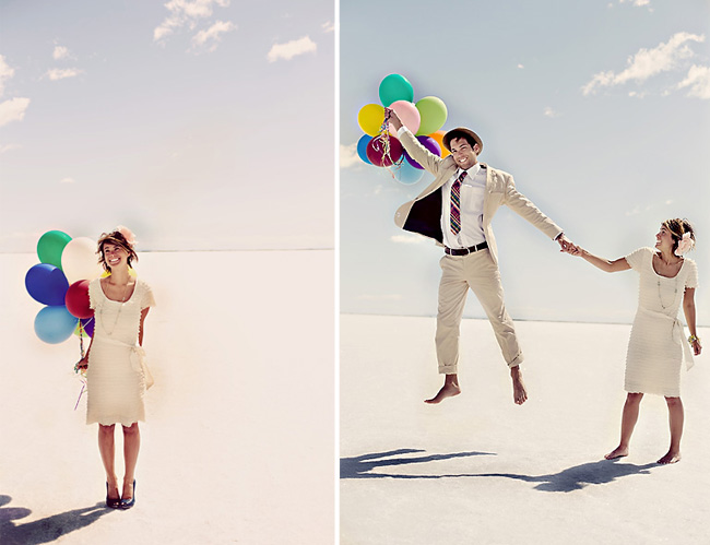 wedding photos day after session salt flats