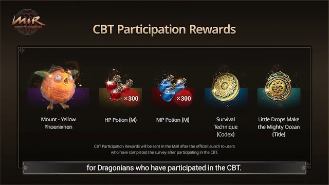 Play-and-Earn MMORPG 'MIR M' launches CBT event with rewards