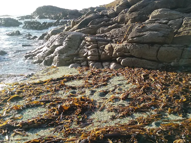 la playa de los cristales