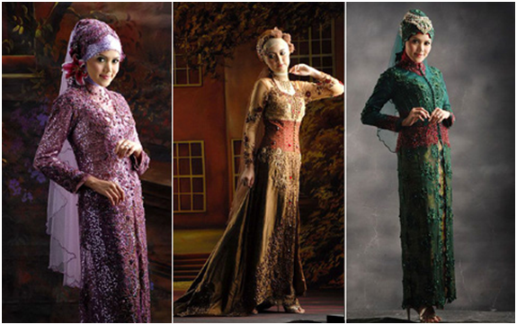 Model Kebaya Gamis Brokat Modern, Trend Anak Muda