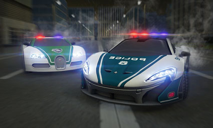 Dubai Police Supercars Rally