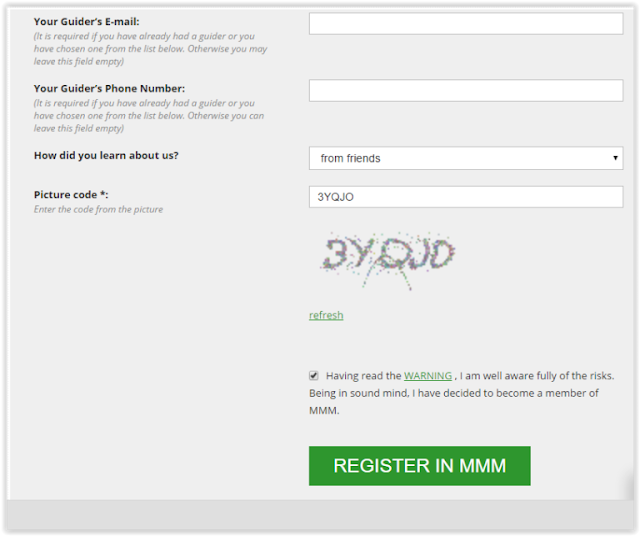 How to register in MMM Nigeria