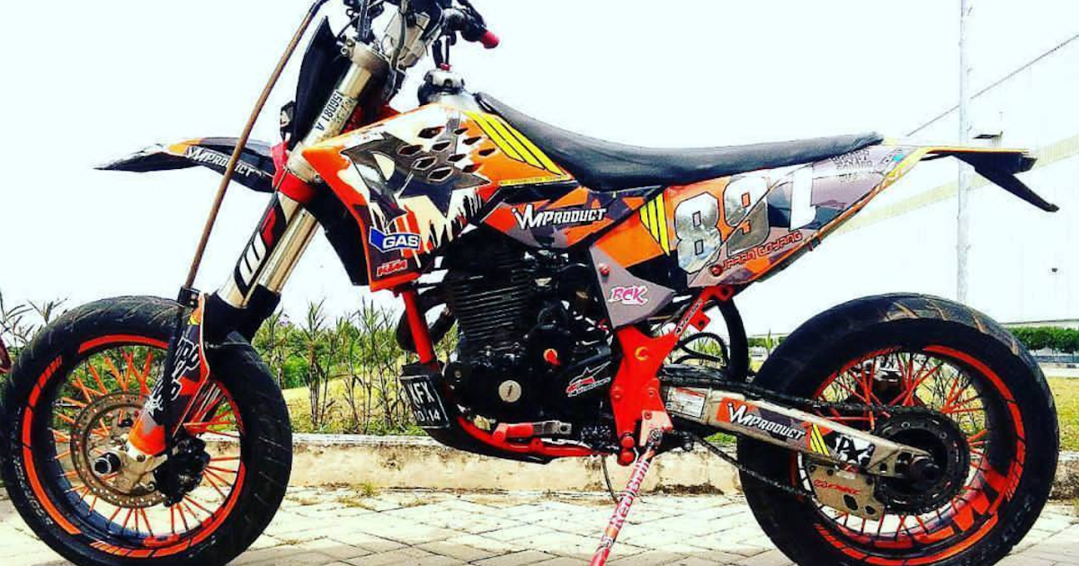 Kumpulan Yamaha Scorpio Modifikasi Trail Dan Supermoto 