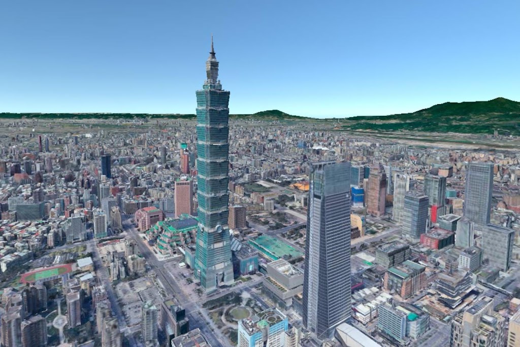 Taipei cityscape.