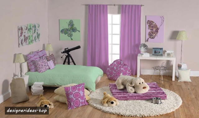 10 Girls Bedroom Designs, Soft and Smooth Design