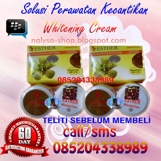 esther cream whitening S-M asli