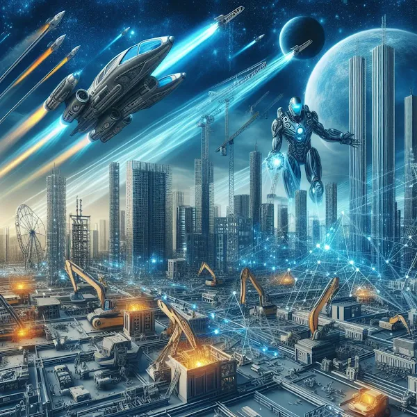 Futuerstic image of the Robot 