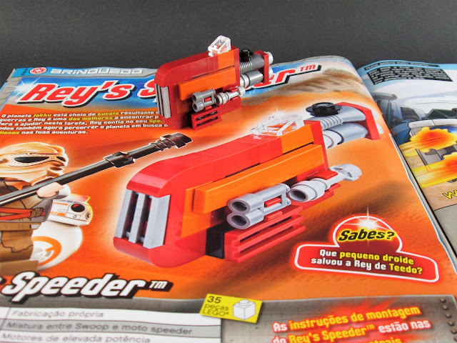 Set LEGO Star Wars Magazine Gift 911726 Rey's Speeder