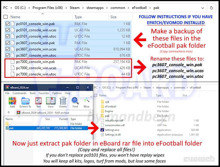 How to Install eBorads 2024