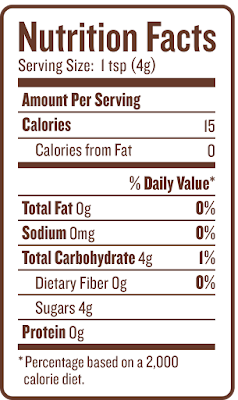 coconut sugar nutrition facts