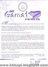 Flyers Air Gamat Perlis