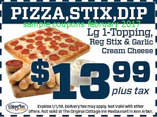 Pizza Inn coupons for february 2017