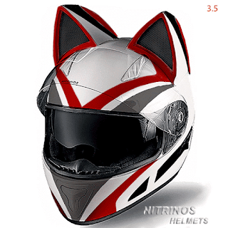 cat helmet Nitrinos