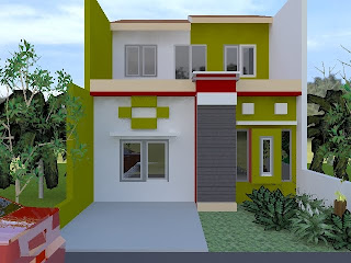 Permainan Warna Pada Rumah Minimalis